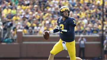 ANN ARBOR, MI - SEPTEMBER 16: Wilton Speight