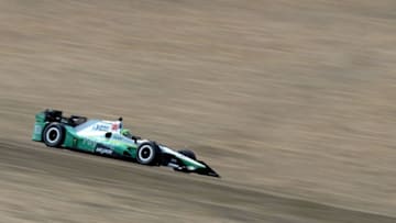 SONOMA, CA - SEPTEMBER 16: Zachary Claman DeMelo, driver of the #13 Paysafe Honda, practices for the GoPro Grand Prix of Sonoma at Sonoma Raceway on September 16, 2017 in Sonoma, California. (Photo by Robert Reiners/Getty Images)