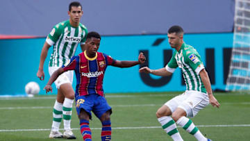 Ansu Fati of FC Barcelona. (Photo by Eric Alonso/Getty Images)