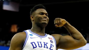 Zion Williamson Atlanta Hawks 2019 NBA Draft (Photo by Kevin C. Cox/Getty Images)
