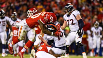KANSAS CITY, MO - OCTOBER 30: Outside linebacker Justin Houston