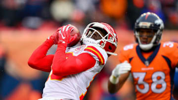 DENVER, CO - DECEMBER 31: Wide receiver De'Anthony Thomas