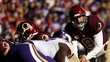 LANDOVER, MD - NOVEMBER 13: Quarterback Kirk Cousins