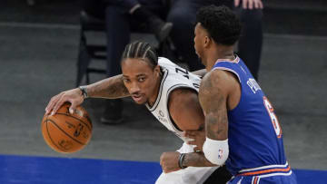 DeMar DeRozan Mandatory Credit: Frank Franklin II/POOL PHOTOS-USA TODAY Sports