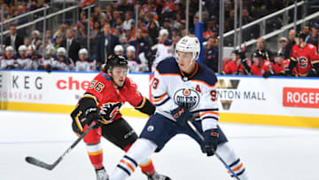 EDMONTON, AB - SEPTEMBER 18: Ryan Nugent-Hopkins. (Photo by Andy Devlin/NHLI via Getty Images)
