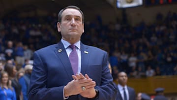 Duke basketball head coach Mike Krzyzewski (Photo by Grant Halverson/Getty Images)