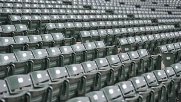 CHICAGO, IL- JULY 31: Empty seats await fans before the Chicago Cubs Milwaukee Brewers game at Wrigley Field on July 31, 2013 in Chicago, Illinois. The Cubs defeated the Brewers 6-1. (Photo by Brian D. Kersey/Getty Images)