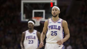 Jimmy Butler & Ben Simmons | Philadelphia 76ers (Photo by Mitchell Leff/Getty Images)