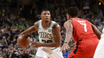 BOSTON, MA - NOVEMBER 12: Marcus Smart