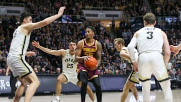 South Carolina basketball has added their first transfer portal commitment in point guard Ta'Lon Cooper. Mandatory Credit: Syndication: Journal-Courier