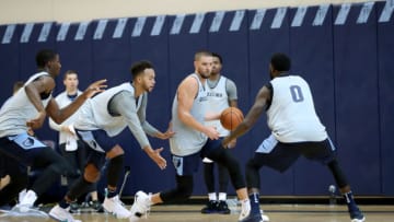 Memphis Grizzlies Chandler Parsons, JaMychal green, Kyle Anderson Jaren Jackson Jr. (Photo by Joe Murphy/NBAE via Getty Images)