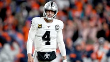 Raiders, Derek Carr (Photo by Matthew Stockman/Getty Images)