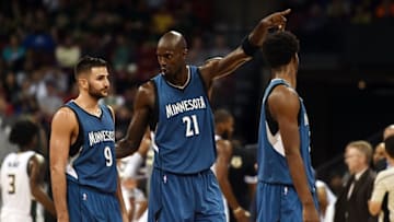 MADISON, WI - OCTOBER 20: Kevin Garnett