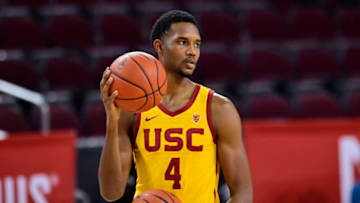 Evan Mobley, USC Trojans. Photo by John McCoy/Getty Images