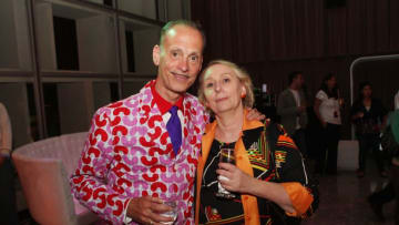 LOS ANGELES -Director John Waters and actress Mink Stole (Photo by Kevin Winter/Getty Images)