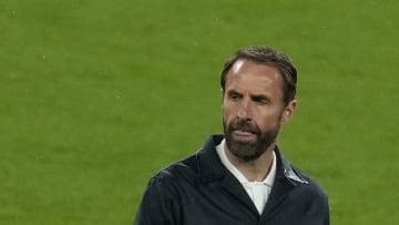 England's coach Gareth Southgate (Photo by MATT DUNHAM/POOL/AFP via Getty Images)