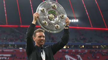 Bayern Munich head coach Julian Nagelsmann pushing for new center-back signing. (Photo by Alexander Hassenstein/Getty Images)