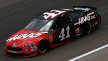 KANSAS CITY, KS - MAY 11: Kurt Busch, driver of the #41 Haas Automation Ford (Photo by Sean Gardner/Getty Images)