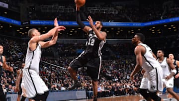 BROOKLYN, NY - JANUARY 11: LaMarcus Aldridge