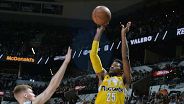 SAN ANTONIO, TX - JANUARY 13: Malik Beasley