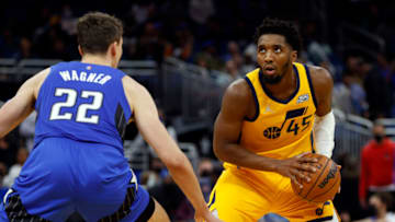 Utah Jazz guard Donovan Mitchell (Kim Klement-USA TODAY Sports)