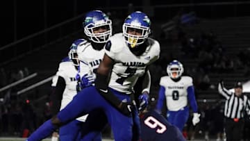 Winton Woods defensive back Jermaine Mathews Jr. (7) reacts after making a tackle during a football game against Piqua at Northmont High School Friday, Nov. 19, 2021.