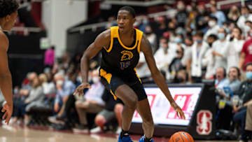Omari Moore, Texas Basketball Mandatory Credit: Stan Szeto-USA TODAY Sports
