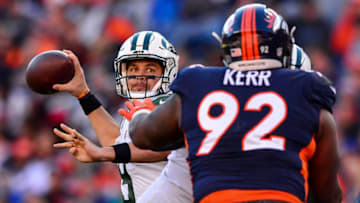 DENVER, CO - DECEMBER 10: Quarterback Bryce Petty (Photo by Dustin Bradford/Getty Images)