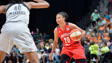 SAN ANTONIO, TX - JULY 25: Kristi Toliver