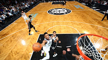 Brooklyn Nets. Mandatory Copyright Notice: Copyright 2018 NBAE (Photo by Nathaniel S. Butler/NBAE via Getty Images)