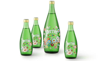 Perrier x Murakami collab