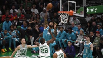 Former first-round pick Mfiondu Kabengele credited the Boston Celtics' 5x All-Star starting power forward for his successful Cs debut Mandatory Credit: Bob DeChiara-USA TODAY Sports
