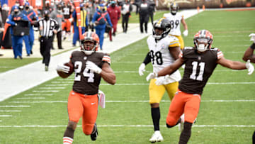 Browns Nick Chubb (Photo by Jason Miller/Getty Images)
