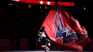 Slapshot, Washington Capitals (Photo by Rob Carr/Getty Images)
