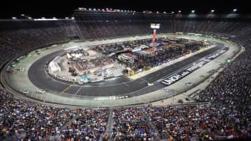 Aug 22, 2015; Bristol, TN, USA; A general view during the NASCAR Irwin Tools Night Race at Bristol Motor Speedway. Mandatory Credit: Randy Sartin-USA TODAY Sports