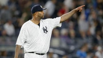 NEW YORK, NY - SEPTEMBER 21: Pitcher CC Sabathia #52 of the New York Yankees in action in an MLB baseball game against the Baltimore Orioles on September 21, 2018 at Yankee Stadium in the Bronx borough of New York City. Yankees won 10-8. (Photo by Paul Bereswill/Getty Images)