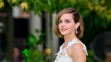 LONDON, ENGLAND - OCTOBER 17: Emma Watson attends the Earthshot Prize 2021 at Alexandra Palace on October 17, 2021 in London, England. (Photo by Joe Maher/Getty Images)