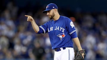 TORONTO, ON - OCTOBER 19: Marco Estrada
