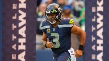 SEATTLE, WA - OCTOBER 01: Quarterback Russell Wilson