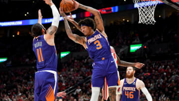 Kelly Oubre, Ricky Rubio (Photo by Alika Jenner/Getty Images)