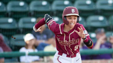The Florida State Seminoles defeated the Lipscomb Bisons 3-0 at JoAnne Graf Field on Thursday, Feb. 9, 2023.Fsu V Lipscomb Softball288