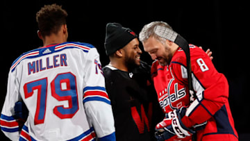 Devante Smith-Pelly, Alex Ovechkin, Washington Capitals Mandatory Credit: Geoff Burke-USA TODAY Sports