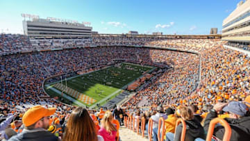Nov 19, 2016; Knoxville, TN, USA; General view before the game between the Missouri Tigers and Tennessee Volunteers at Neyland Stadium. Mandatory Credit: Randy Sartin-USA TODAY Sports