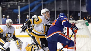 Jake Guentzel #59 of the Pittsburgh Penguins. (Photo by Bruce Bennett/Getty Images)