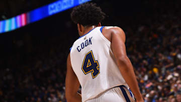 Quinn Cook, Mandatory Copyright Notice: Copyright 2018 NBAE (Photo by Noah Graham/NBAE via Getty Images)