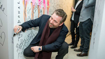 NEW YORK, NY - JANUARY 19: James L. Dolan of JD & The Straight Shot performs during a AOL Build Speaker Series at AOL Studios In New York on January 19, 2016 in New York City. (Photo by Roy Rochlin/FilmMagic)