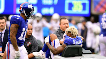 EAST RUTHERFORD, NJ - OCTOBER 08: Odell Beckham