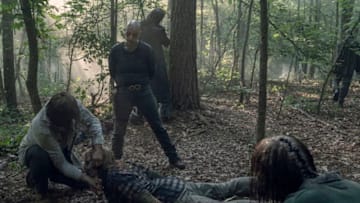 Samantha Morton as Alpha, Ryan Hurst as Beta - The Walking Dead _ Season 10, Episode 5 - Photo Credit: Jace Downs/AMC