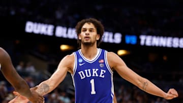 Duke basketball center Dereck Lively (Photo by Lance King/Getty Images)
