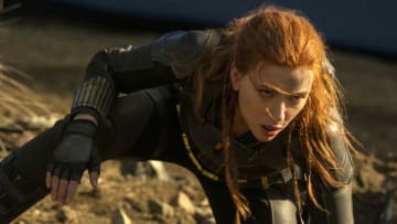 Natasha Romanoff (Scarlett Johansson) as Black Widow in Marvel Studios' BLACK WIDOW. Photo by Jay Maidment. ©Marvel Studios 2020.